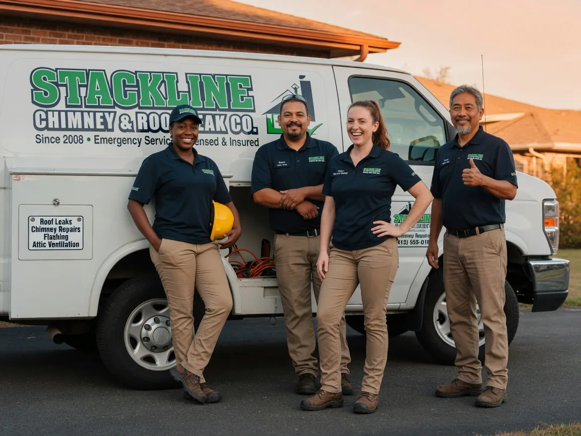 Chimney flashing repair company in Atlantic, NC